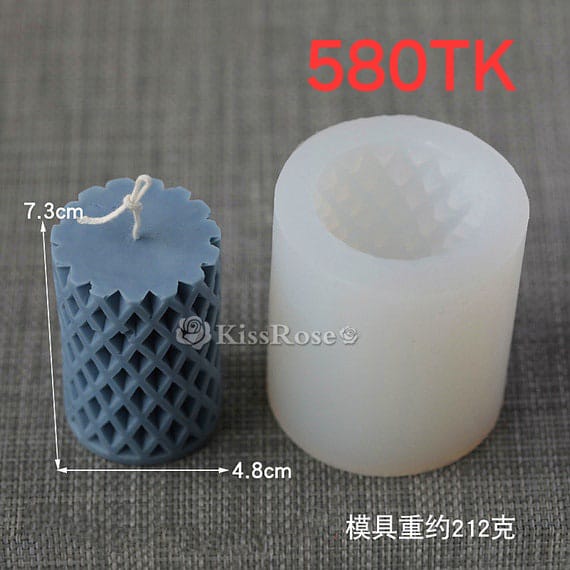 পিলার সিলিকন মোম মোল্ড। Pilar silicon candle mold