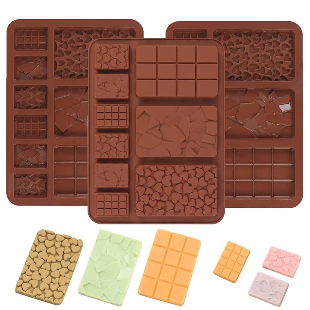৯ কেভেটি সিলিকন চকলেট মোল্ড। 9 cavity Silicon chocolate mold