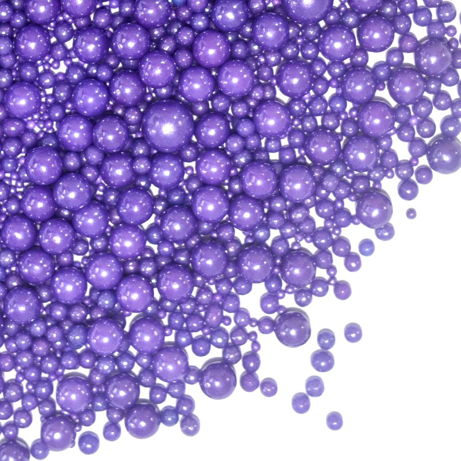 বেগুনি মিক্স সুগারবল।  Purple mix sugar ball