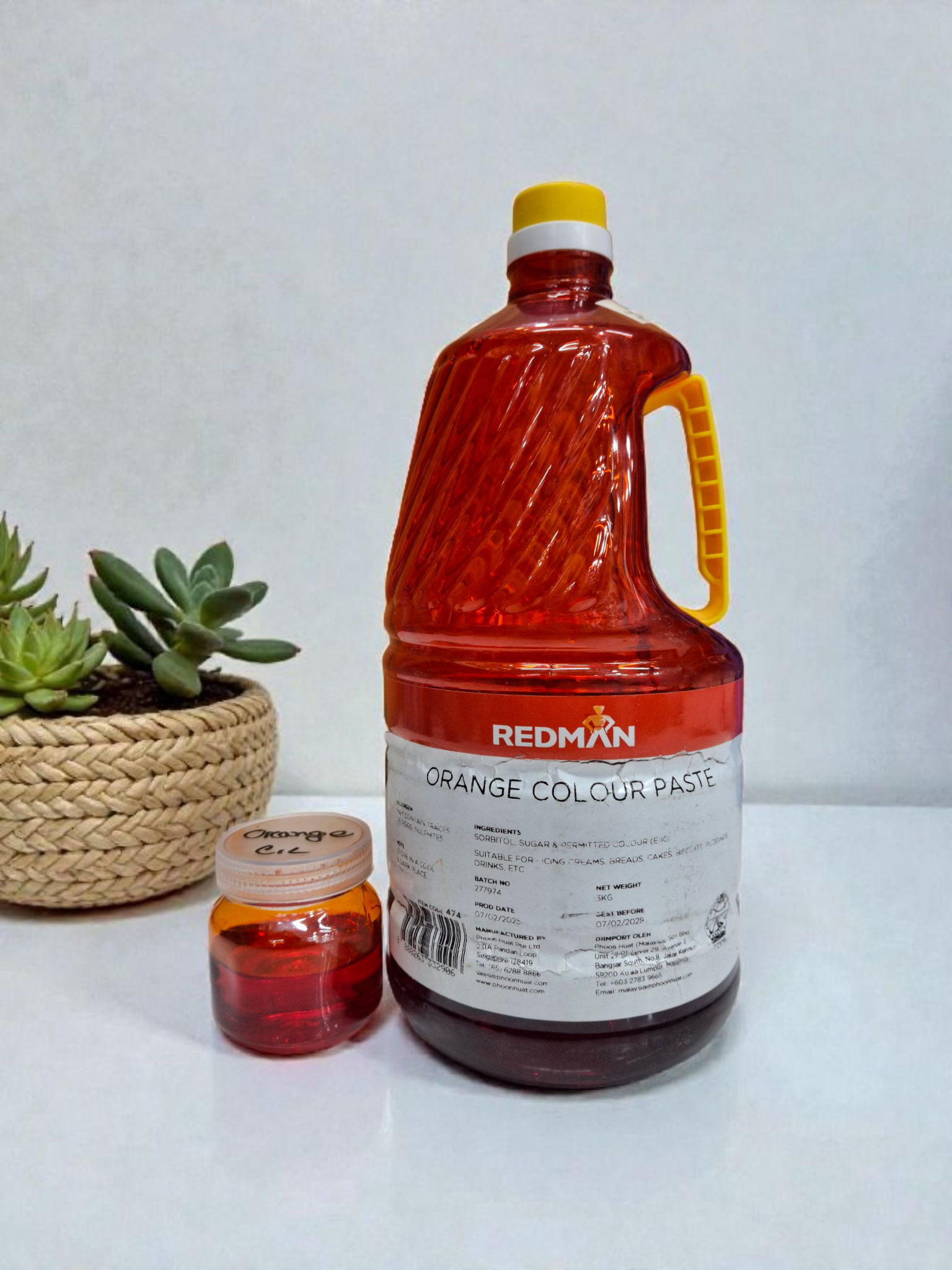 রেডমেন অরেঞ্জ কালার।  REDMAN orange color