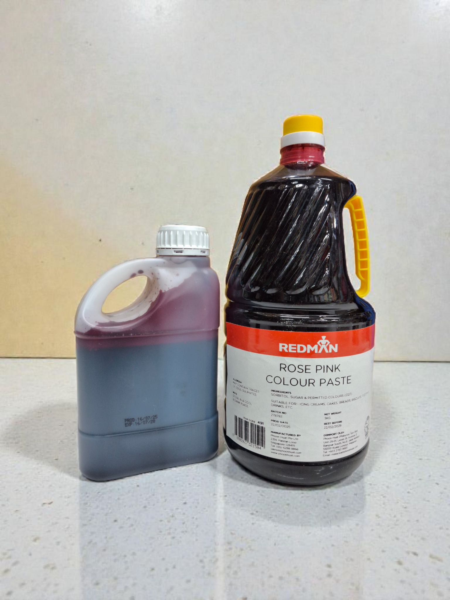 রেডমেন রোজ পিংক কালার জার। REDMAN rose pink color jar