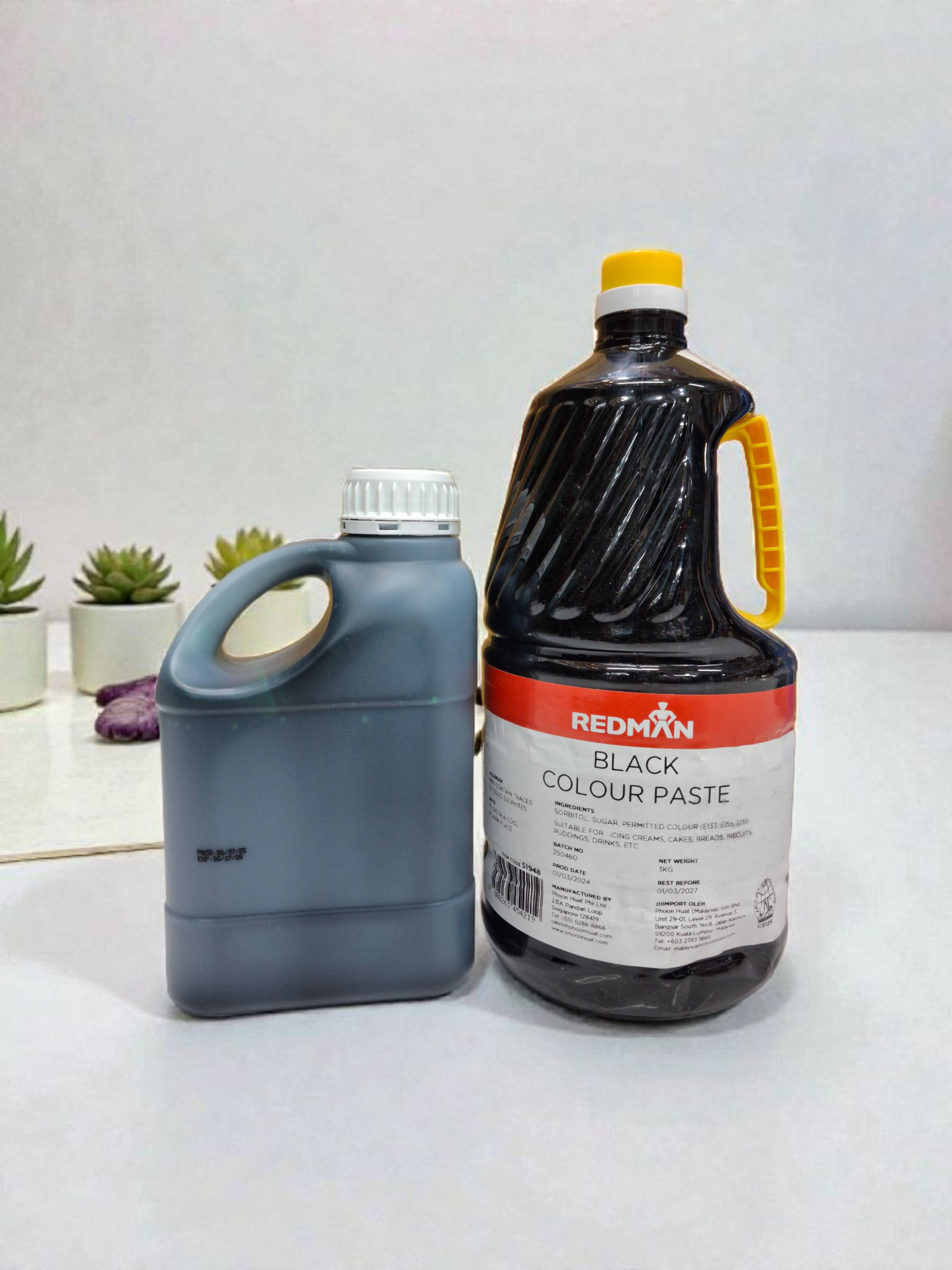 রেডমেন কালো কালার জার। REDMAN black color jar