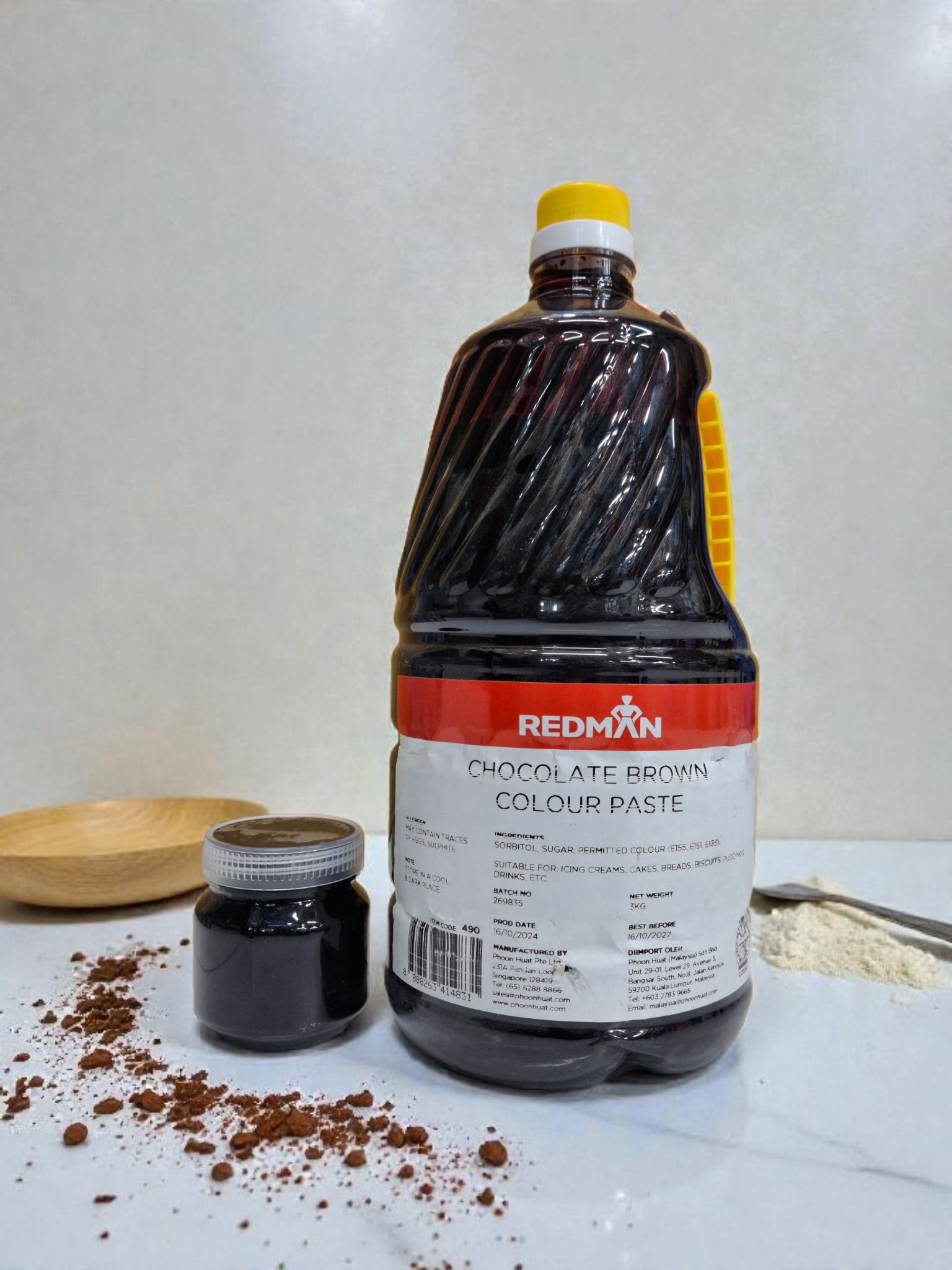 রেডমেন চকলেট ব্রাউন কালার। REDMAN chocolate brown color