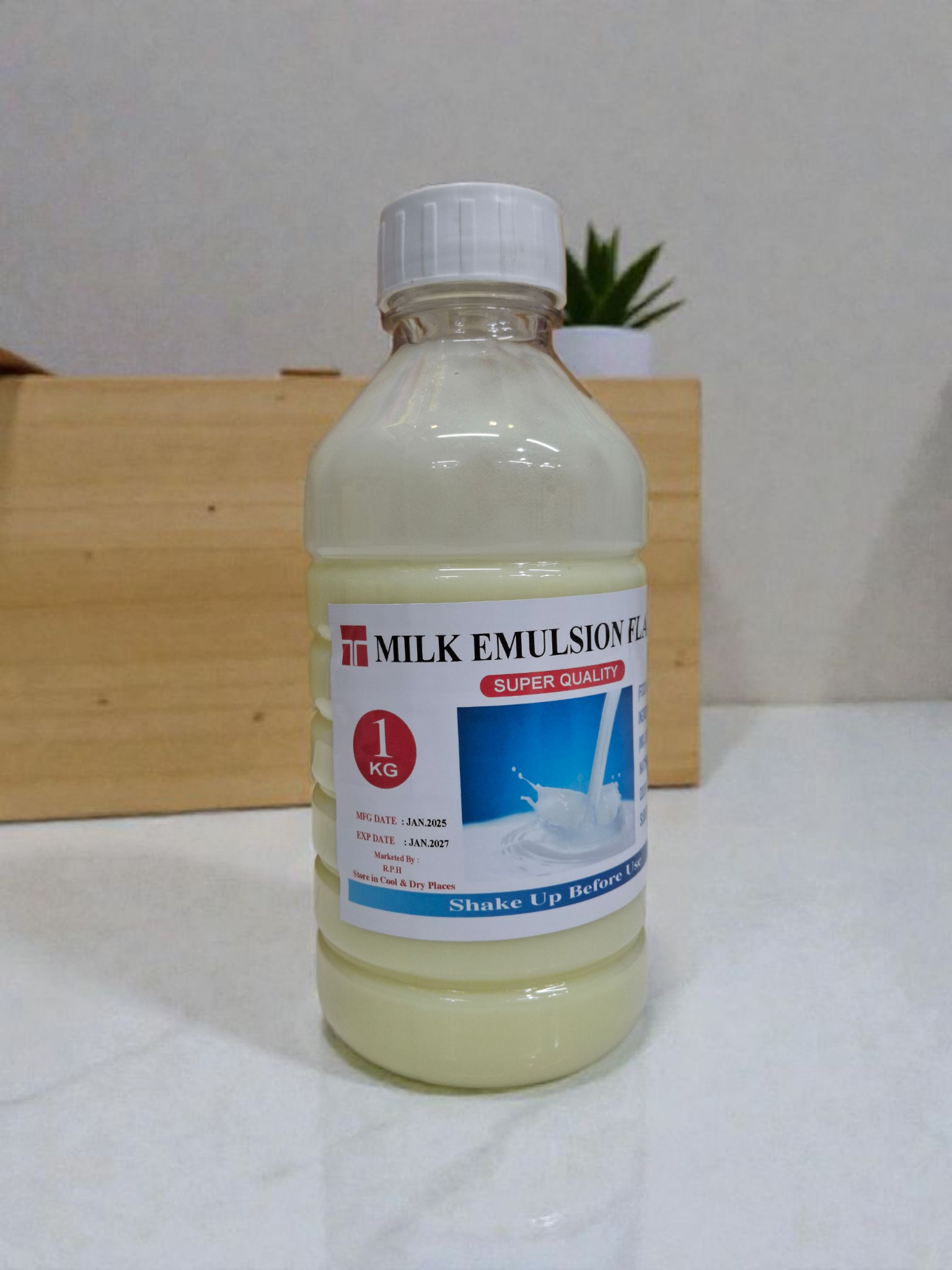 মিল্ক ইমালশন। Milk emulsion