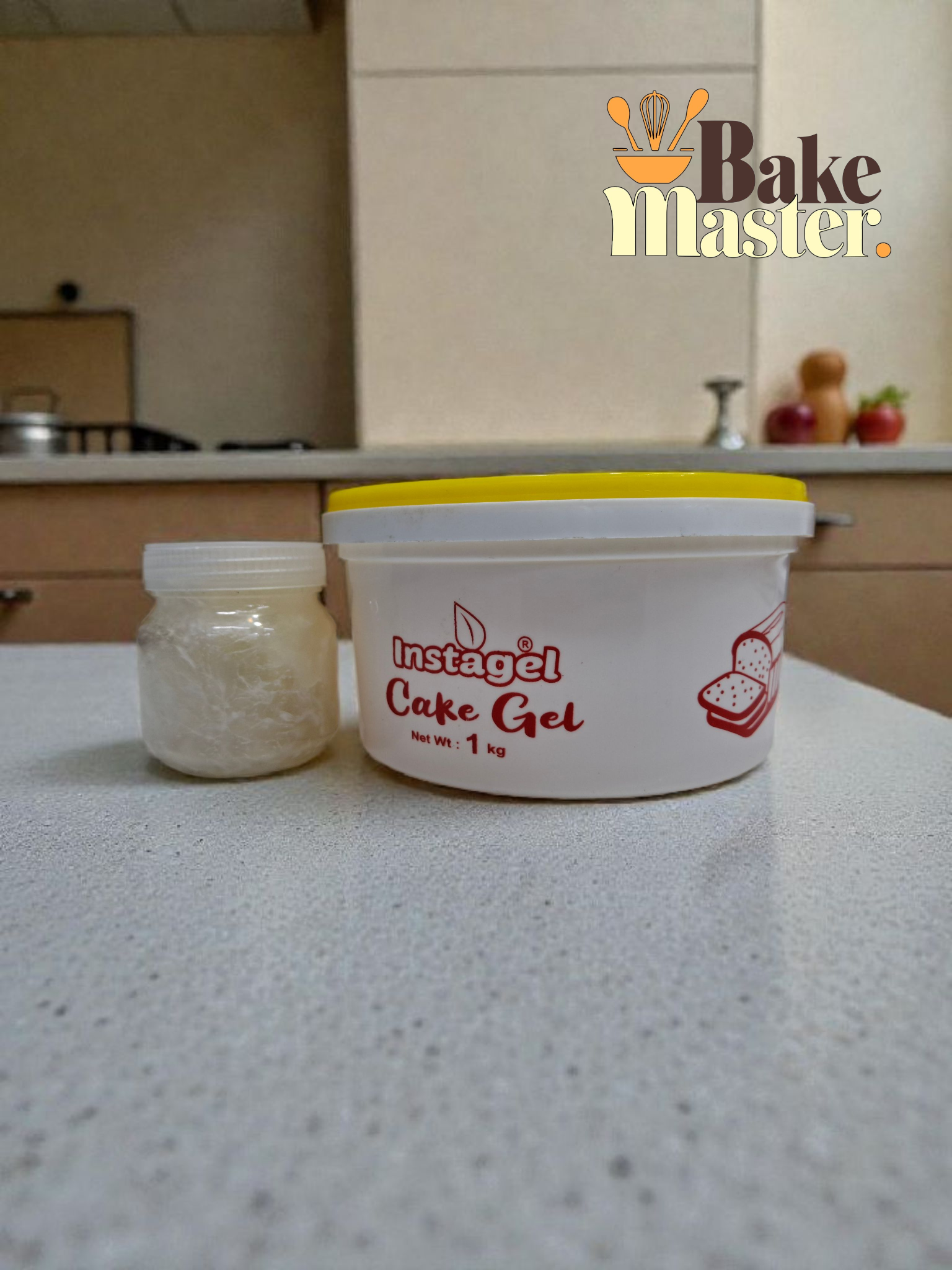 কেক জেল / ইম্প্রুভার (ইনস্টাজেল) । Cake gel/ Improver (Instagel)