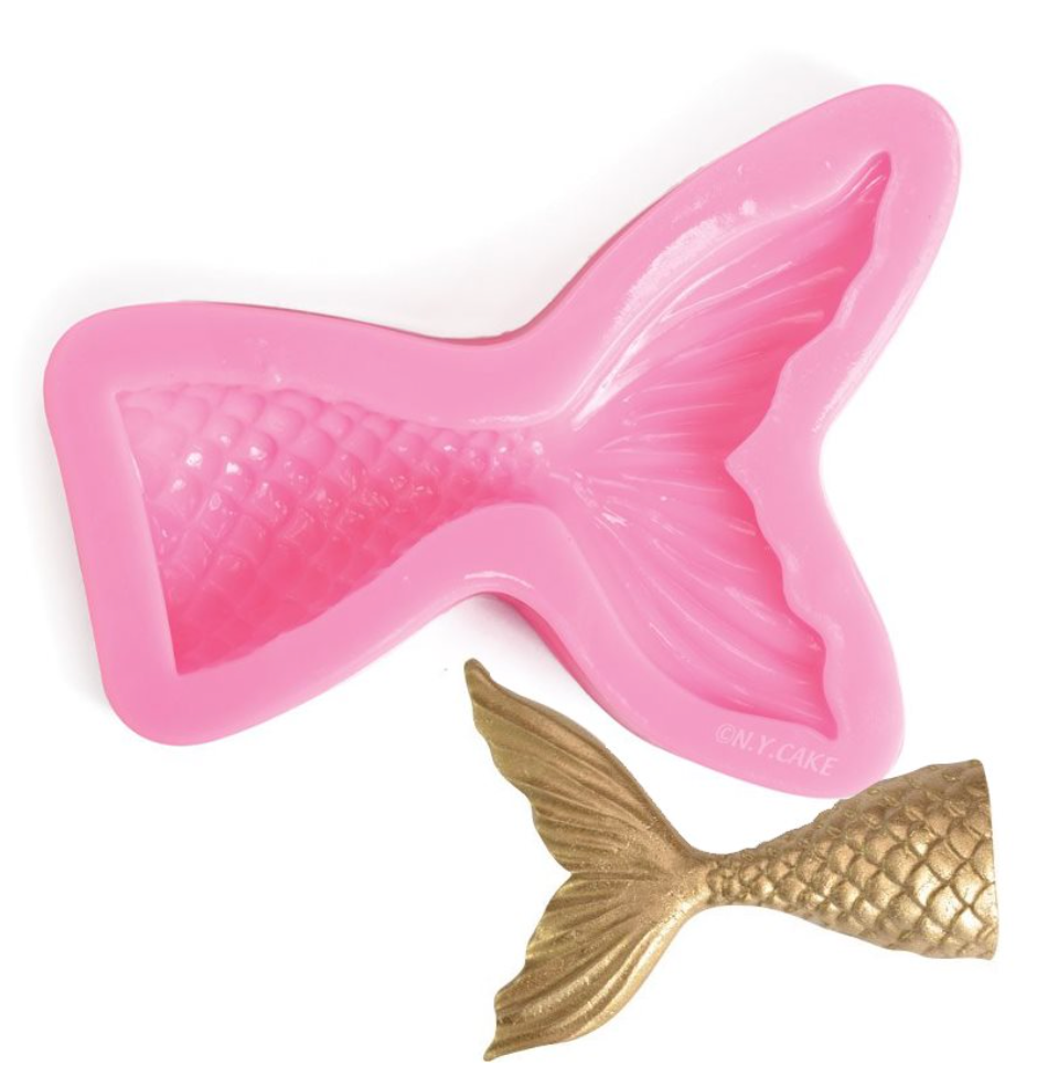 মাছের লেজ সিলিকন ফনডেন্ট মোল্ড।  Fish Tail Silicon fondant mold