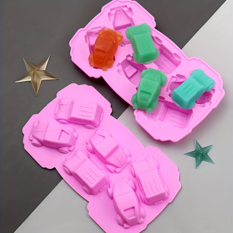 গাড়ি সিলিকন চকলেট মোল্ড। Car Silicon fondant mold