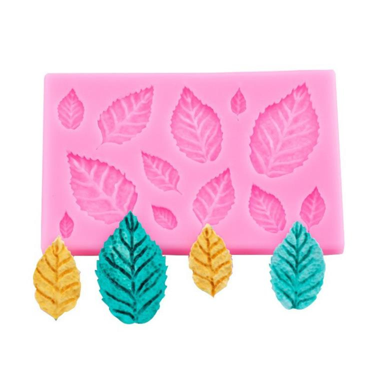 পাতা সিলিকন ফনডেন্ট মোল্ড। Leaf Silicon fondant mold