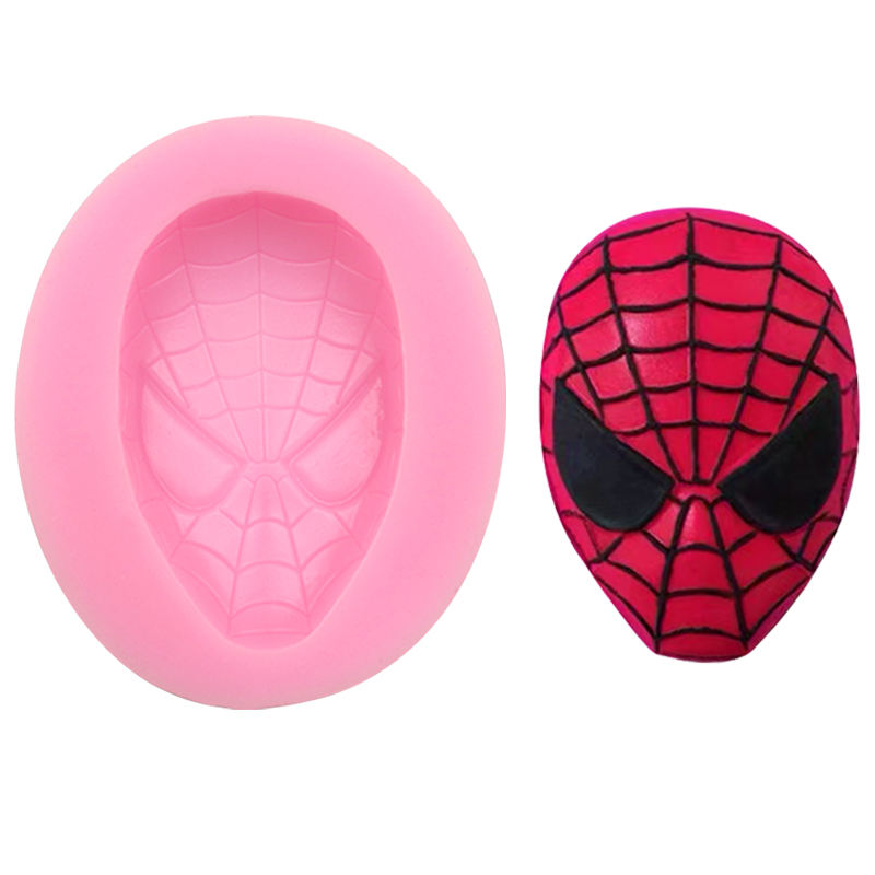 স্পাইডারম্যান সিলিকন ফনডেন্ট মোল্ড। Spiderman Silicon fondant mold