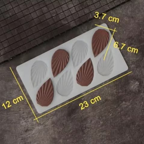 টাইপ১ পাতা সিলিকন চকলেট মোল্ড।  Type1 leaf Silicon chocolate mold