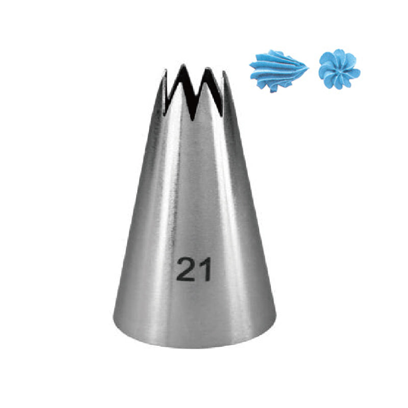 ২১ স্টার নজেল। 21 star nozzle