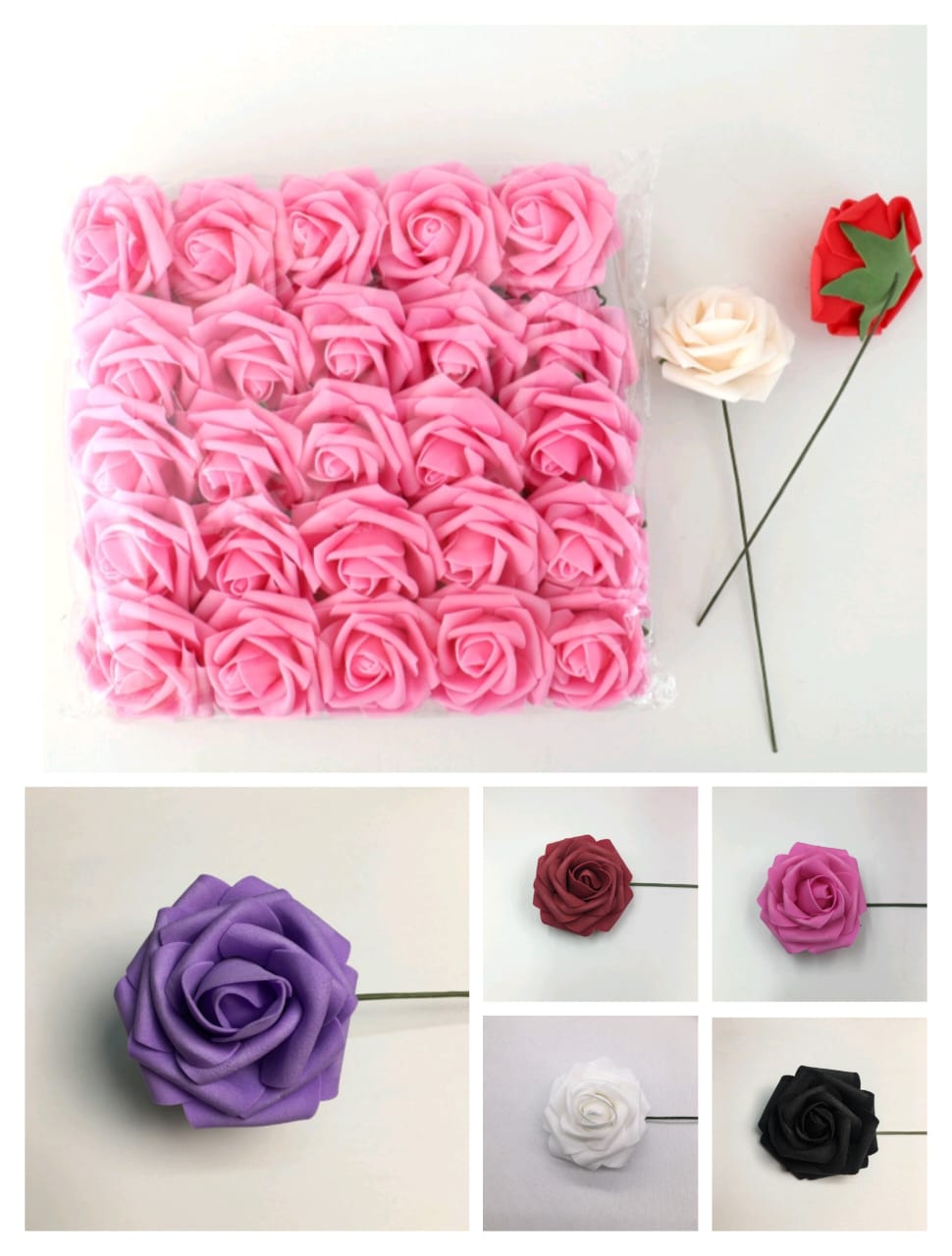 আর্টিফিশিয়াল গোলাপ।