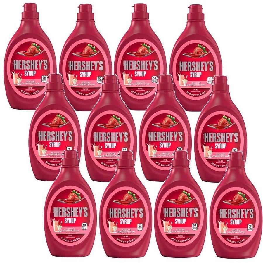 হার্সেচ স্টবেরী সিরাপ Hersheys strawberry syrup