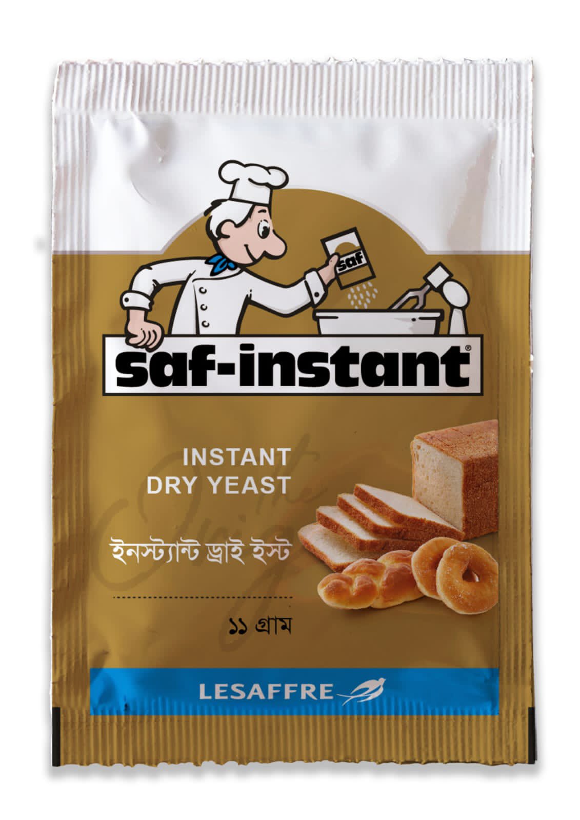 সাফ-ইনস্ট্যান্ট ড্রাই ইস্ট (১১গ্রাম প্যাকেট) Saf-instant dry yeast (11gm packet)