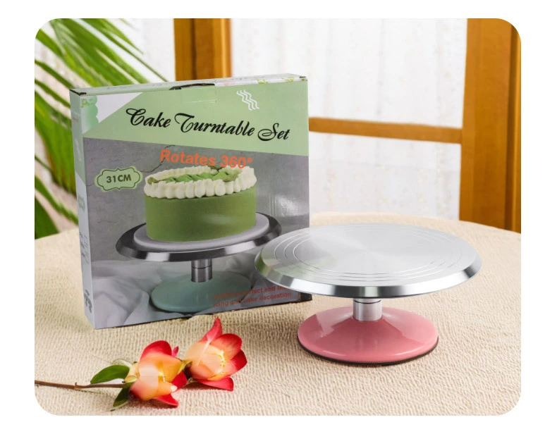 স্টিল টার্ণটেবিল 3in1 ss turntable