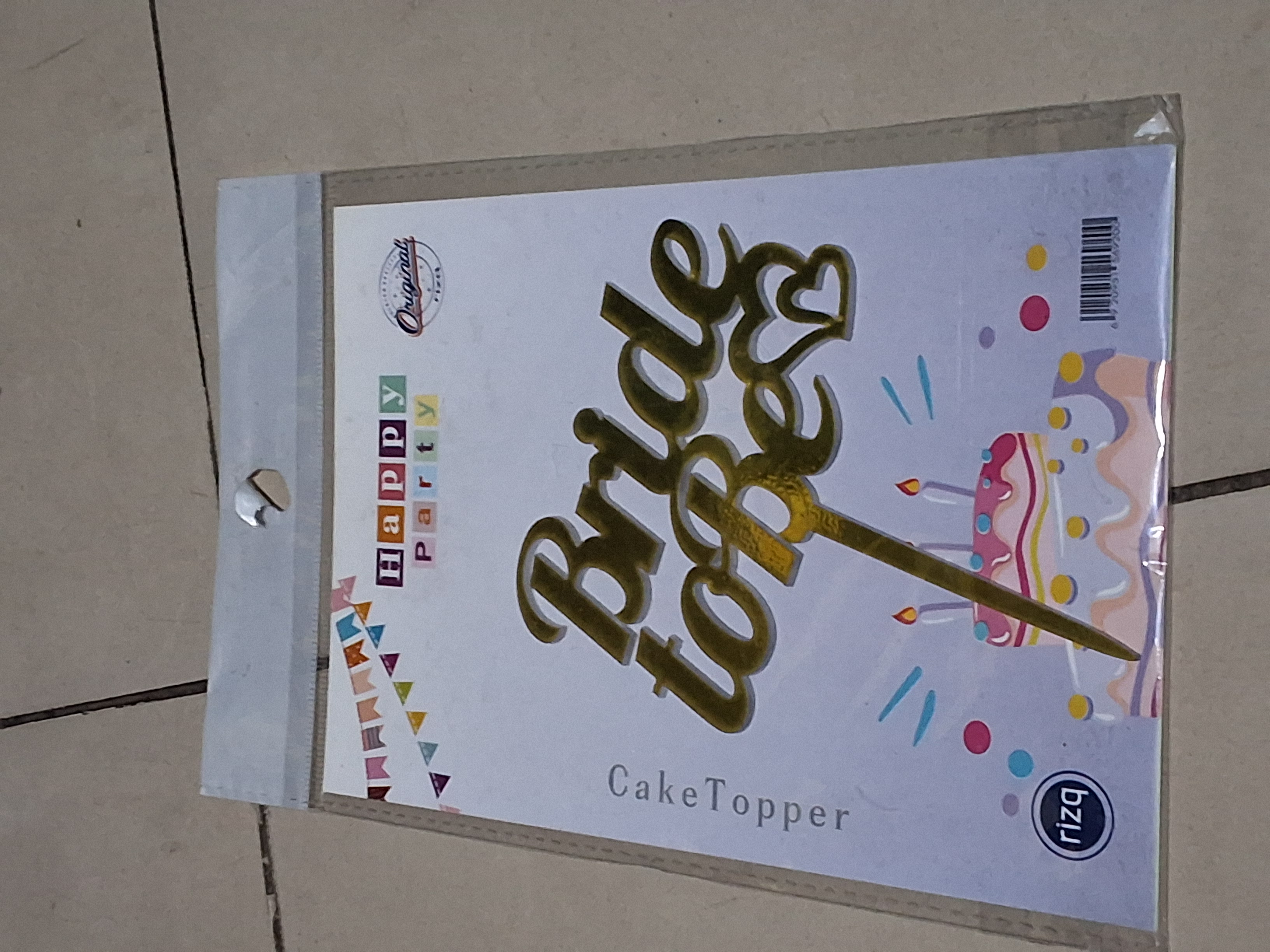 bride to be toper টপার ডিজাইন ২