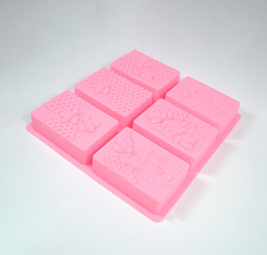 মৌমাছি ডিজাইন সিলিকন সোপ মোল্ড