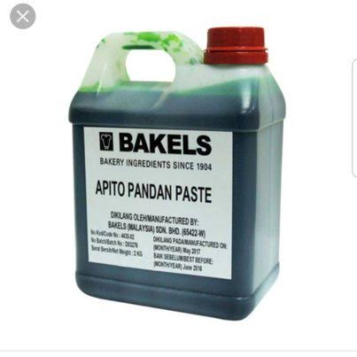 বেকেলস পানদান ইমালশন।  Bakels pandan emulsion