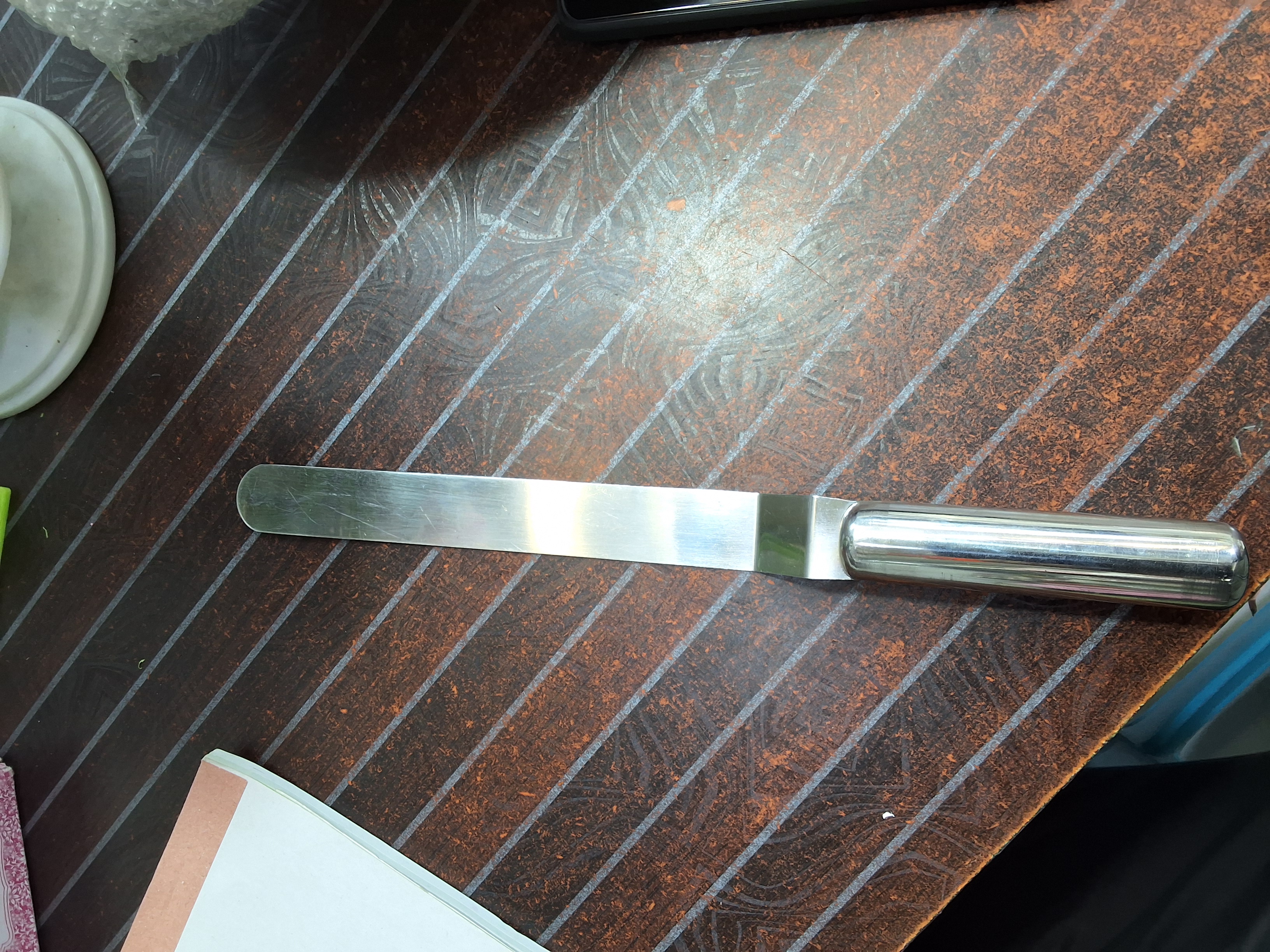 স্টেইনলেস স্টিল বাটার নাইফ।  SS butter knife