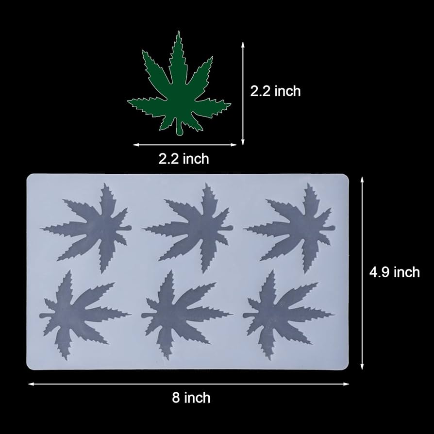 ম্যাপেল লিপ সাদা সিলিকন চকলেট মোল্ড