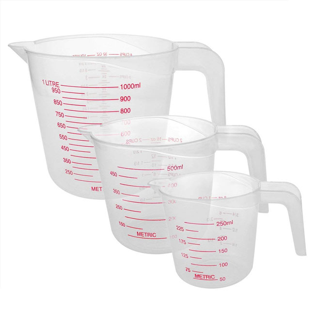 প্লাস্টিক মেজারমেন্ট জগ Plastic magerment jug